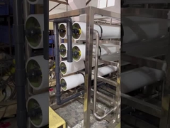 ระบบ MR-BWRO-25TH RO ด้วย Filmtec Toray Membrane 50-100KW/H การควบคุม PLC