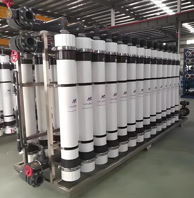 ราคาดี PVDF Uf Membrane Ultrafiltration การบําบัดน้ําเสียเพื่อกําจัดสารปนเปื้อน ออนไลน์