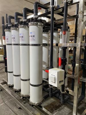 ราคาดี SS304 / PVC ระบบกรองสูง 10-100 M3 / ชั่วโมง ด้วยการกําจัด SS 99.99% ออนไลน์
