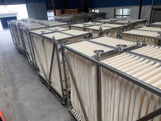 ราคาดี 25m2 PVDF โมดูลผิวหนังใยรูสําหรับการบําบัดน้ําเสีย ออนไลน์