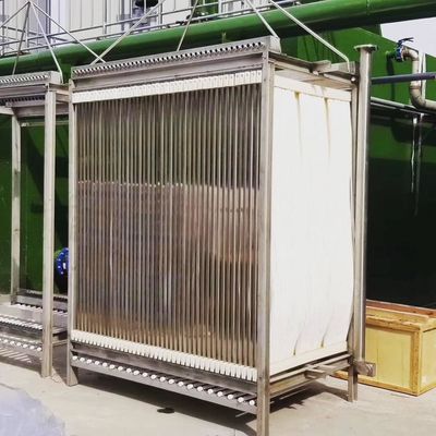 ราคาดี สายใย PVDF ผิวขวาง ทนต่อสารเคมีสําหรับการบําบัดน้ําเสีย ออนไลน์