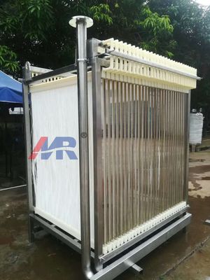 ราคาดี วัสดุ PVDF MBR โมดูล Bioreactor Membrane อายุการใช้งานยาวนาน ออนไลน์