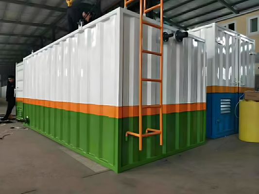 ราคาดี โรงงานบําบัดน้ําเสียในบ้าน 5-20KW สําหรับโรงแรมและโรงพยาบาล ออนไลน์