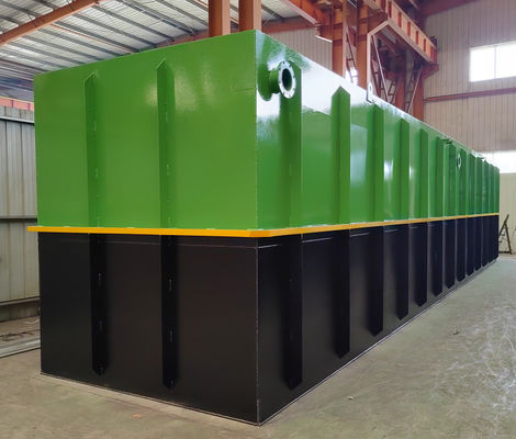 ราคาดี สีดํา / สีเทา AAO MBR โรงบําบัดน้ําเสีย 5-20KW ออนไลน์
