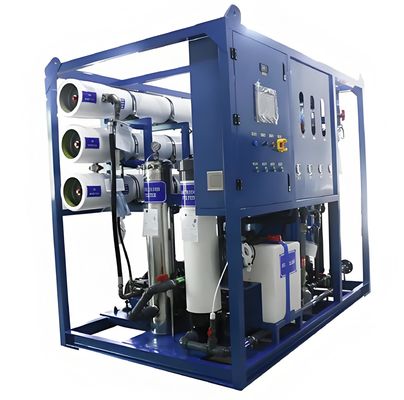 ราคาดี Siemens S7 PLC ระบบการละลายน้ําทะเล ผลิตน้ําละลาย 99.5% ออนไลน์