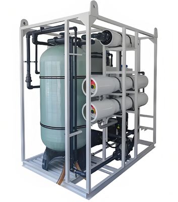 ราคาดี ระบบกําจัดเกลือน้ําทะเล 100-1000m3/วัน ด้วย Filmtec RO Membrane ออนไลน์