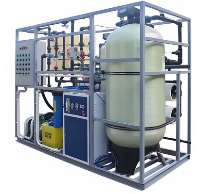 ราคาดี เครื่องกรองมัลติมีเดีย ระบบกําจัดเกลือน้ําทะเล ด้วยปั๊ม Filmtec / Grundfos ออนไลน์