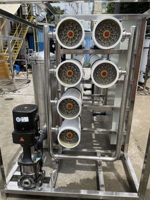 ราคาดี ระบบกรองนาโนหนังบาง PLC ระบบกรองนาโนหนังบาง 10-100M3/H ความจุ ออนไลน์