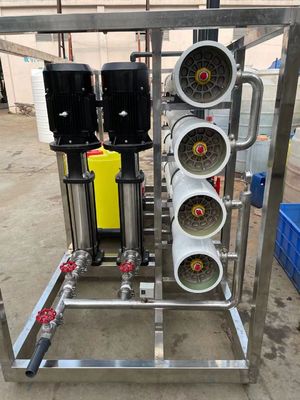 ราคาดี ระบบปรับระบายน้ําขนาดเล็กแบบควบคุมโดย PLC อัตราการฟื้นฟู 50-80% ระยะอุณหภูมิ 5-40.C ออนไลน์