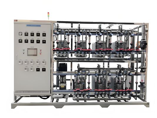 ราคาดี Grundfos / CNP ปั๊ม EDI ระบบ UPVC / SS304 ติดตั้ง 1-50m3 ในแต่ละชั่วโมง ออนไลน์