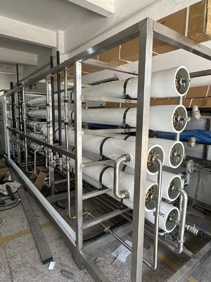 ราคาดี ระบบ RO อุตสาหกรรม 5 ขั้นตอน 500-1000 M3 ต่อวัน 98% อัตราการปฏิเสธ 150-300 Psi ออนไลน์