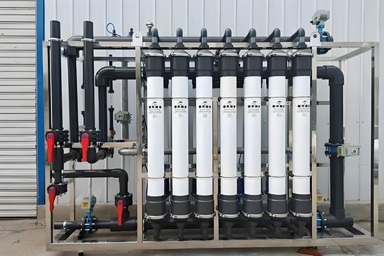 ราคาดี SS304 / PVC ระบบ Membrane Ultrafiltration กับการกําจัดไวรัส 99.99% ออนไลน์