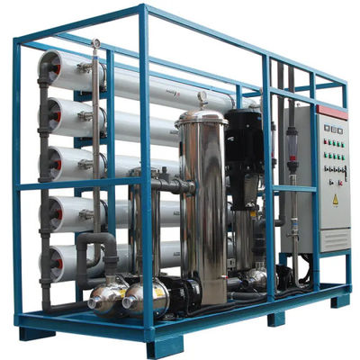 ราคาดี ระบบ RO น้ําเกลืออุตสาหกรรม 100-1000 M3/วัน ด้วยความดัน 150-300 Psi ออนไลน์