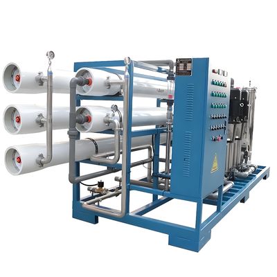 ราคาดี 98% การปฏิเสธเกลือ น้ําทราย ระบบออสโมซิสกลับ ด้วยเครื่องควบคุม PLC Siemens S7 ออนไลน์