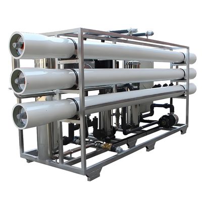 ราคาดี Siemens S7 PLC โรงงาน RO น้ําเกลือ 500-5000ppm ด้วยอัตราการปฏิเสธ 98% ออนไลน์