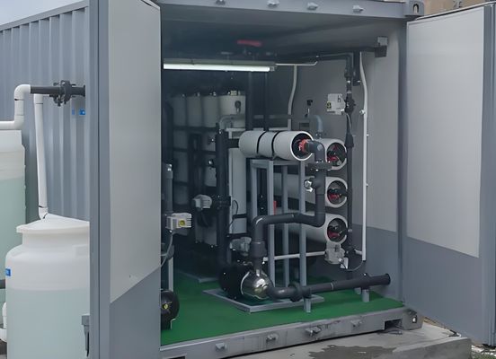 ราคาดี ระบบกรองออสโมซิสกลับน้ําเกลือ / น้ําเกลือ 15-65kw ออนไลน์