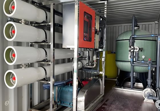 ราคาดี ระบบคอนเทนเนอร์ออสโมซิสกลับ ด้วย Filmtec / Toray / Vontron Membrane ออนไลน์